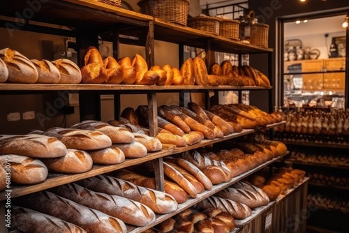 photo of inside empty bread shop Photography