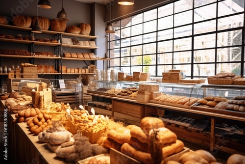 photo of inside empty bread shop Photography