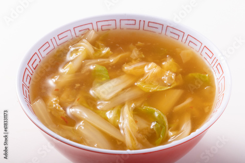 白菜のあんかけスープ