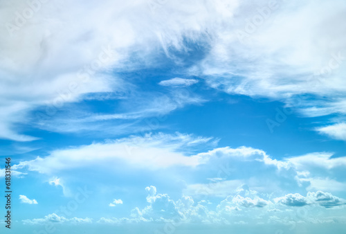 Beautiful Blue Tropical Skies - OcuDrone Aerial Sky Images