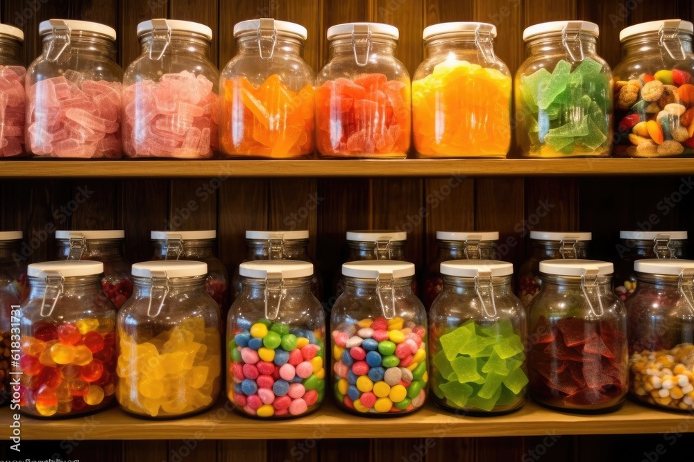 photo of inside empty candy shop Photography AI Generated photo of inside empty candy shop Photography AI Generated