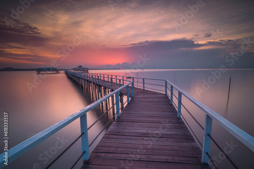 Sunset Moment at Bale Bale Beach © Nurwijaya
