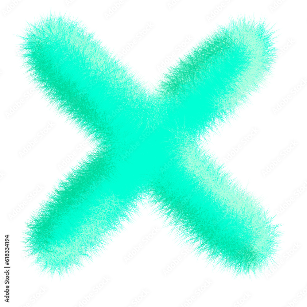 Fluffy font Fluffy font