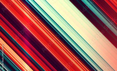Abstract Fractal background with lines
