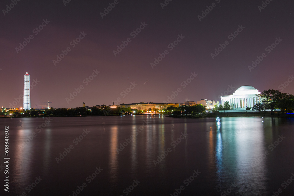 Washington DC national mall and capitol building