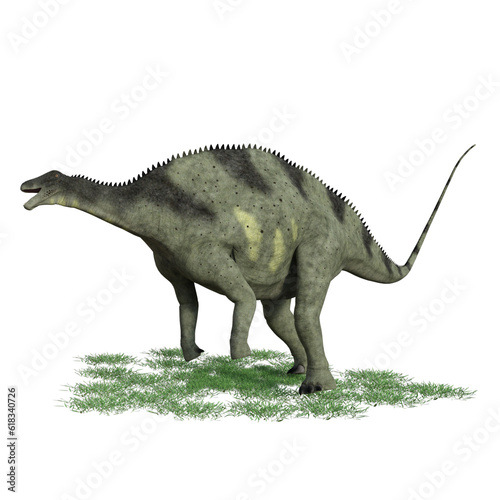Dinosaur creature isolated 3d