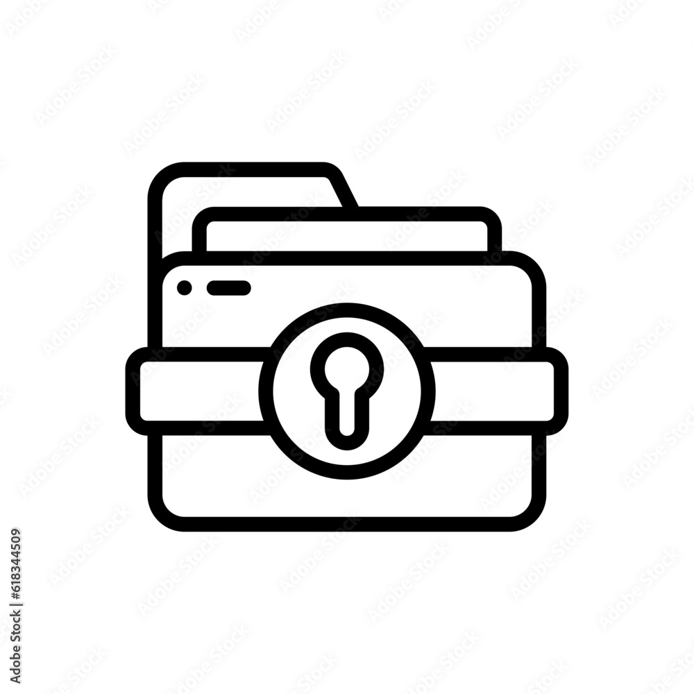 archive folder line icon archive folder line icon