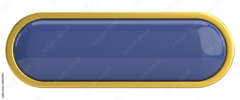 3D button. Empty button. 3D illustration. 3D button. Empty button. 3D illustration.