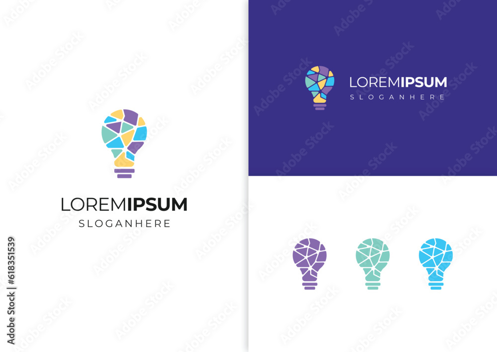 vector bubble light logo vector bubble light logo