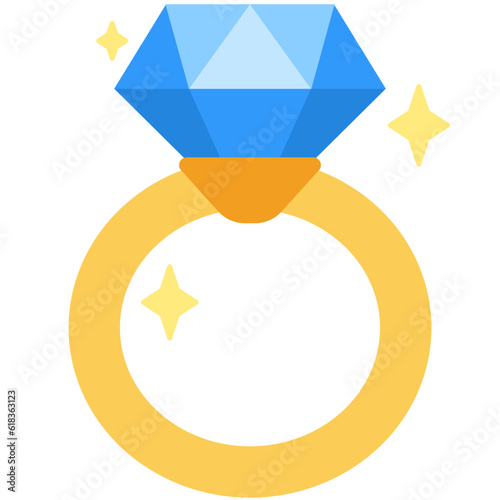 ring with diamonds