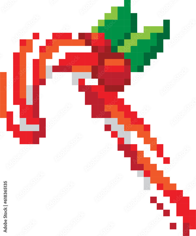 Christmas pixel art elements, 8 bit style graphic paint isolated with transparent background(PNG) Christmas pixel art elements, 8 bit style graphic paint isolated with transparent background(PNG)