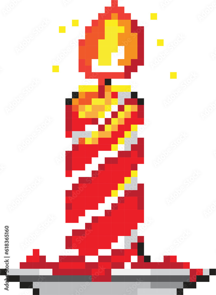 Christmas pixel art elements, 8 bit style graphic paint isolated with transparent background(PNG) Christmas pixel art elements, 8 bit style graphic paint isolated with transparent background(PNG)