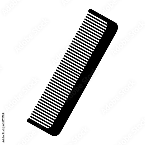 barber comb Fototapet