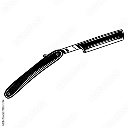 barber razor icon