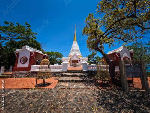 Pagoda on Tang Kuan Mountain ,Songkhla, Thailand photo