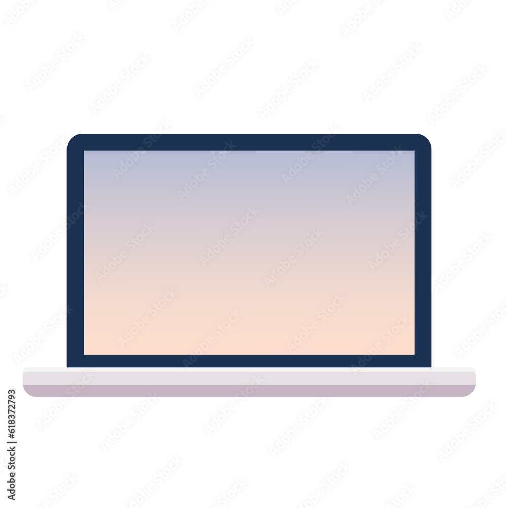 notebook computer isolated on white notebook computer isolated on white
