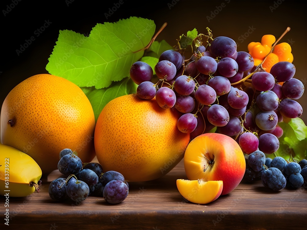 Juicy and healthy many fresh fruit on a table. Juicy and healthy many fresh fruit on a table.