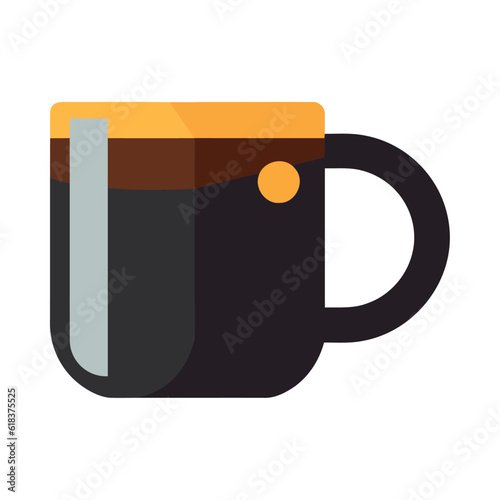 Mug icon symbolizes hot mocha refreshment drink