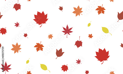 紅葉のパターン