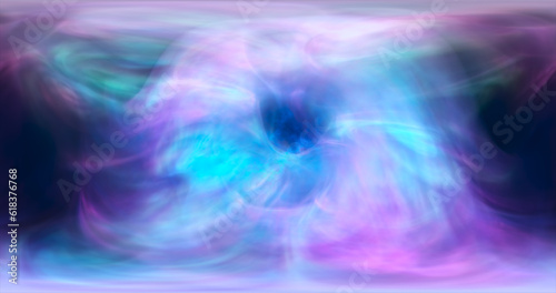 Abstract waves of iridescent glowing energy magical cosmic galactic wind bright abstract background