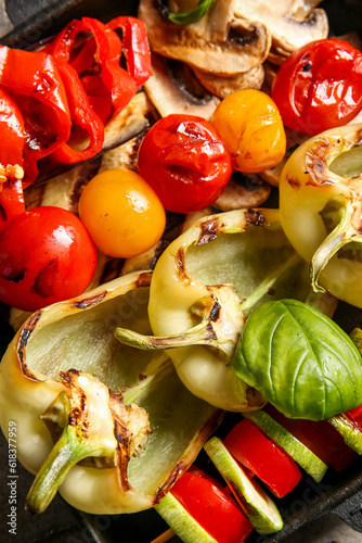 Grilled vegetables assortme...