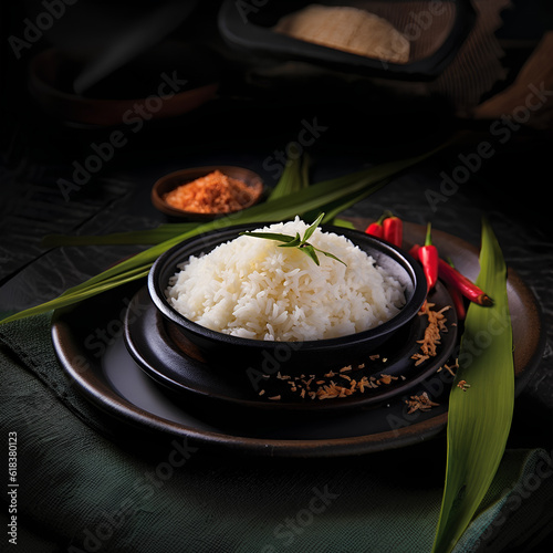 Khao Suay, Thai steamed jasmine rice