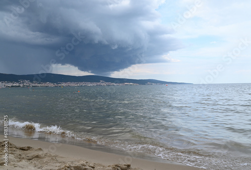 sonnenstrand in nessebar, bulgarien photo