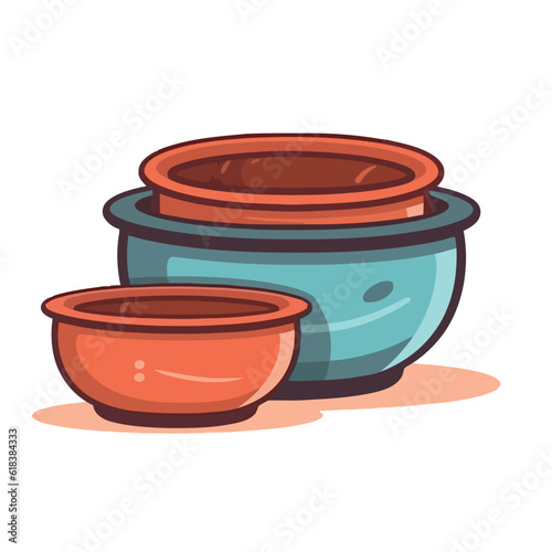 Earthenware in kitchenware