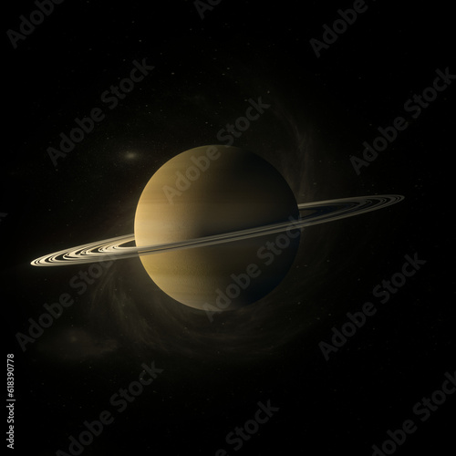Saturn Wallpaper 3d