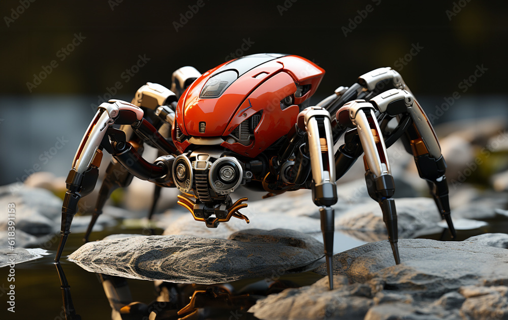 robot ant futuristic