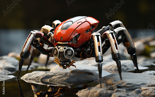 robot ant futuristic