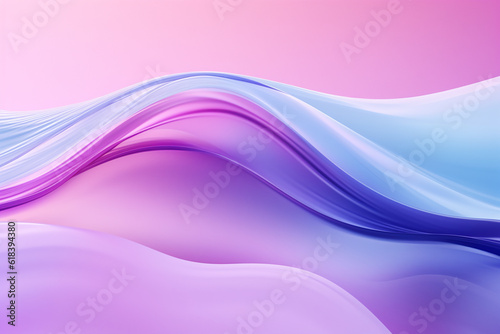 Colorful Gradient Abstract Vibrant Geometric Shapes for Web Banners and Digital Graphics. Generative AI.
