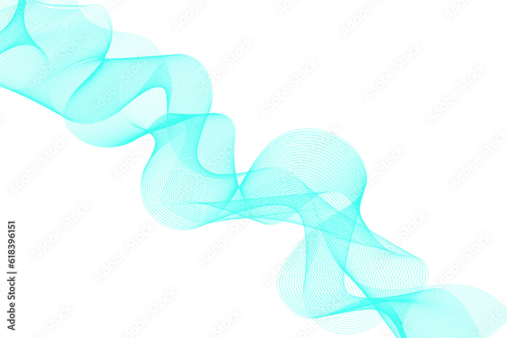 Abstract technology and science flowing wave blue lines background. Abstract wavy sound lines background. Design used for technology, science, banner, template, wallpaper, business background. Abstract technology and science flowing wave blue lines background. Abstract wavy sound lines background. Design used for technology, science, banner, template, wallpaper, business background.