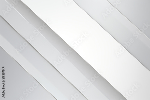 Abstract Clean White and Gray Luxury Waves Texture, Subtle Vector Background Illustration. Generative AI.