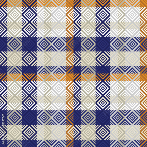 Tartan Pattern Seamless. Scottish Tartan Pattern Template for Design Ornament. Seamless Fabric Texture.