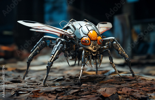 robot mosquito futuristic © Debi Kurnia Putra