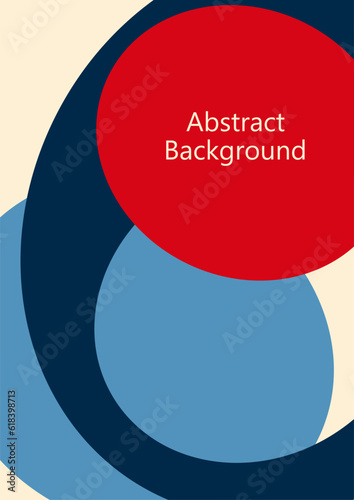 Wallpaper Mural Abstract geometric background with colorful shapes. Corporate design. Template for poster, banner, business card, postcard. Vector Torontodigital.ca