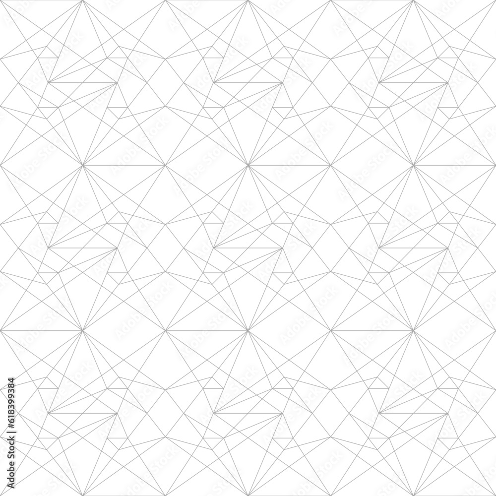 Abstract geometric pattern with crossing thin straight lines. Stylish texture in gray color. Seamless linear pattern. Abstract geometric pattern with crossing thin straight lines. Stylish texture in gray color. Seamless linear pattern.