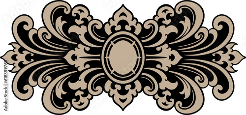 ornament pattern frame decoration element