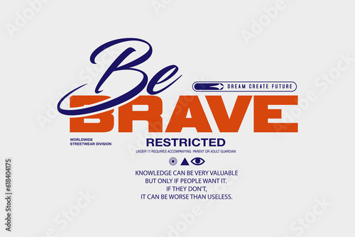 Streetwear futuristic graphic tee design