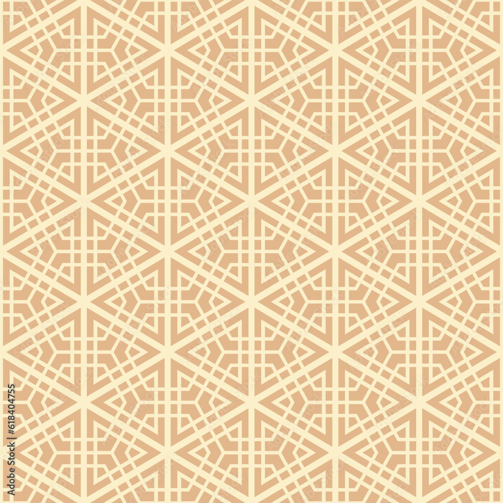 Japanese Luxury Triangle Mesh Mosaic Vector Seamless Pattern Japanese Luxury Triangle Mesh Mosaic Vector Seamless Pattern