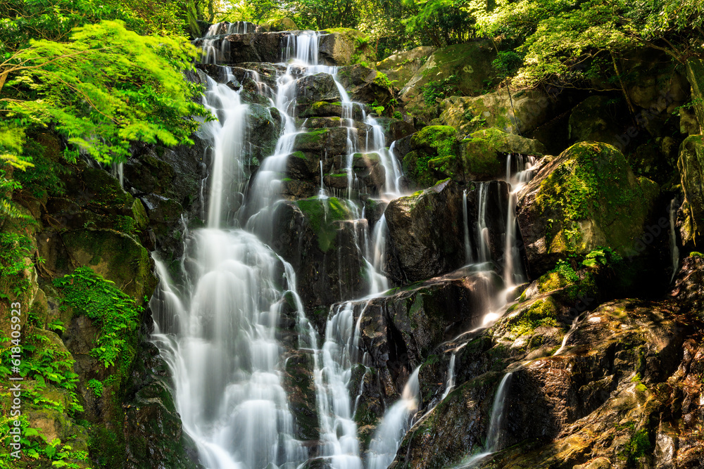 福岡　白糸の滝