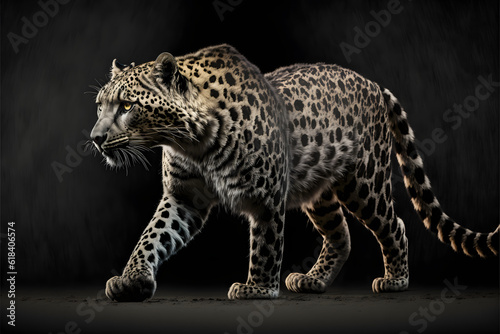 Black golden Snowleopard