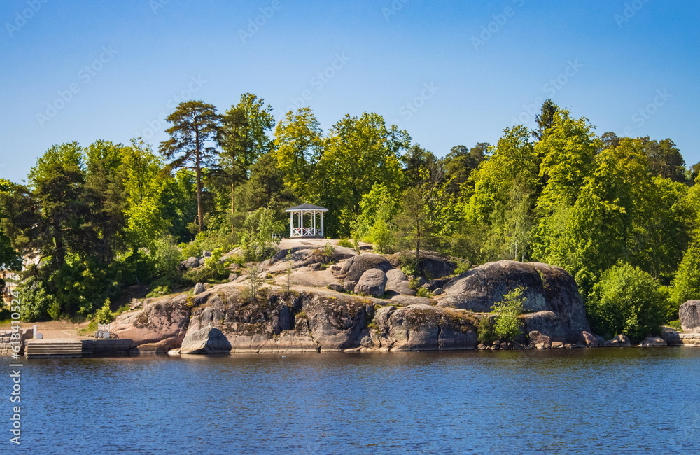 Natural park on the coast of the Baltic Sea. Natural park on the coast of the Baltic Sea.