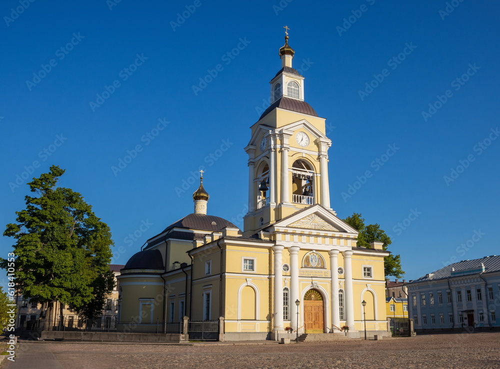 Landscapes of the ancient city of Vyborg.