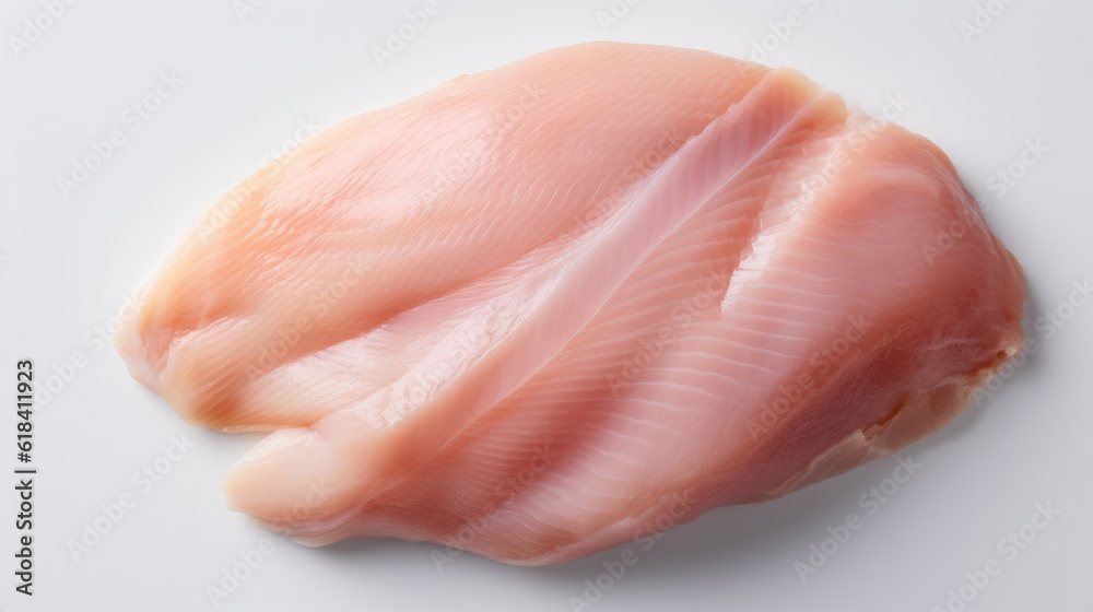 Fresh Lab-Grown Chicken Breast, Sustainable and Ethical Meat Alternative Fresh Lab-Grown Chicken Breast, Sustainable and Ethical Meat Alternative