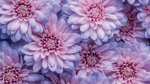 Background of Aster , HD, Decorate with water drops, Background Wallpaper, Desktop Wallpaper , Generative Ai © Moon Art Pic