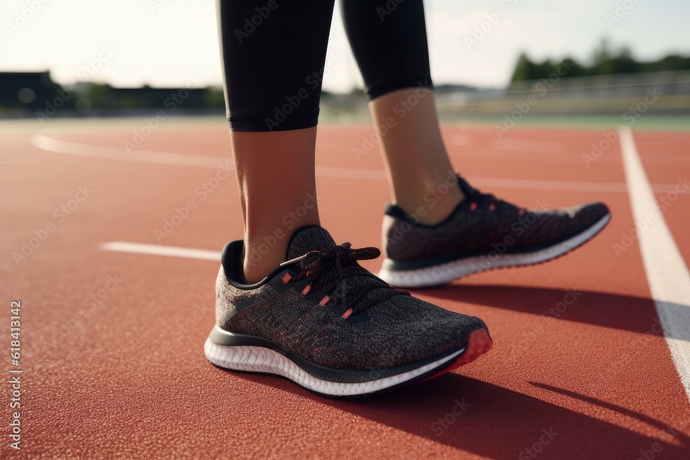 Athlete female shoes. Generate Ai Athlete female shoes. Generate Ai