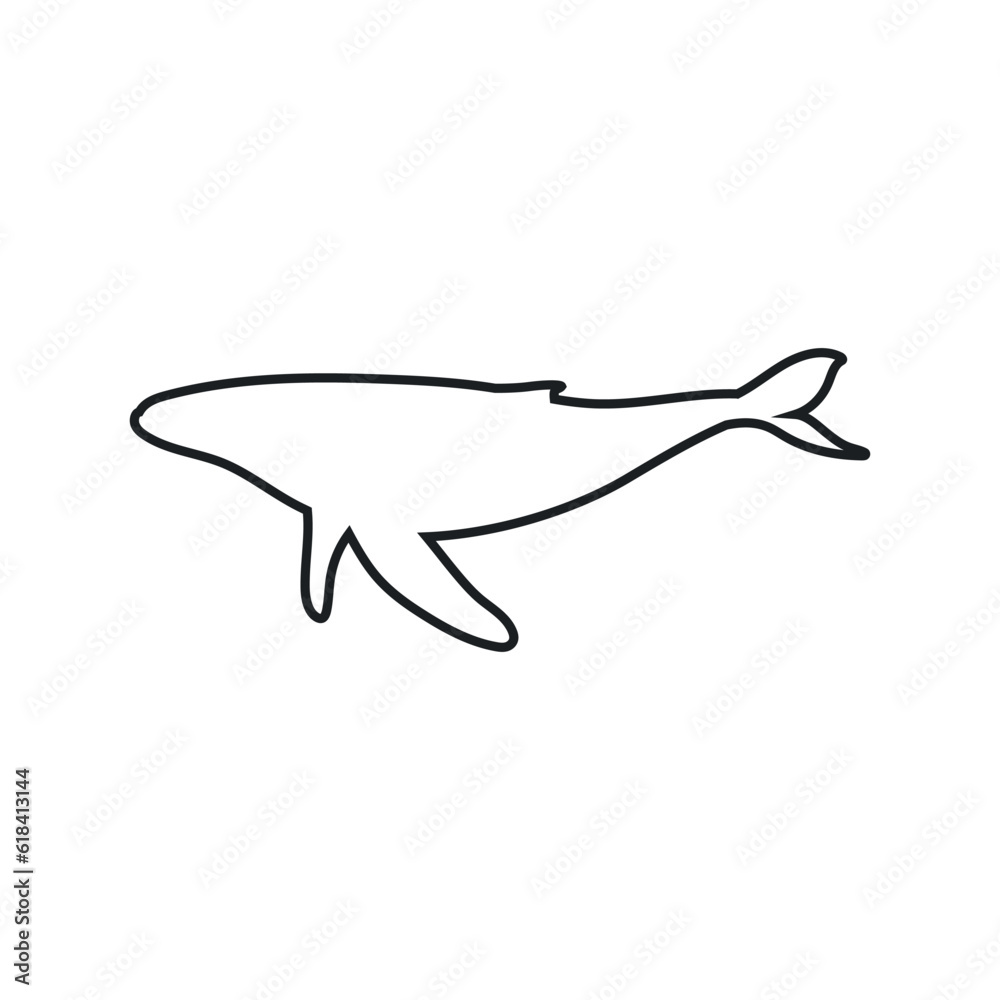 Whale icon vector. Sperm whale illustration sign. Fish symbol. Ocean logo. Whale icon vector. Sperm whale illustration sign. Fish symbol. Ocean logo.