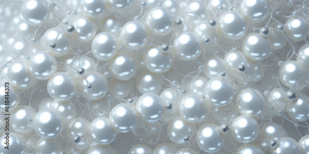 Background with pearls. Pearl background. Background with pearls. Pearl background.